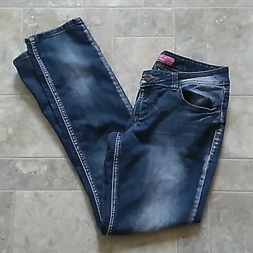 * Vintage * Y2k Jlo Glo GOLDY Low Rise Slim Jeans